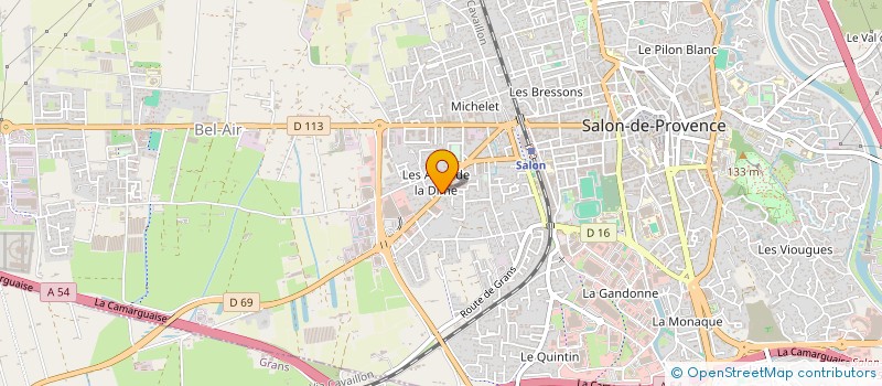 localisation de l'entreprise SCI 3M  SALON-DE-PROVENCE