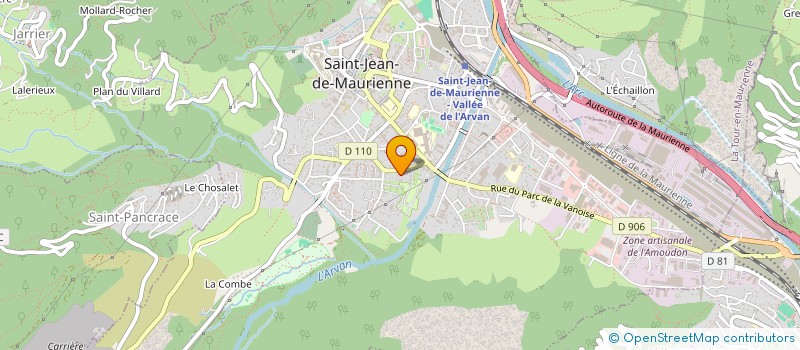 localisation de l'entreprise SCI 3M  SAINT-JEAN-DE-MAURIENNE