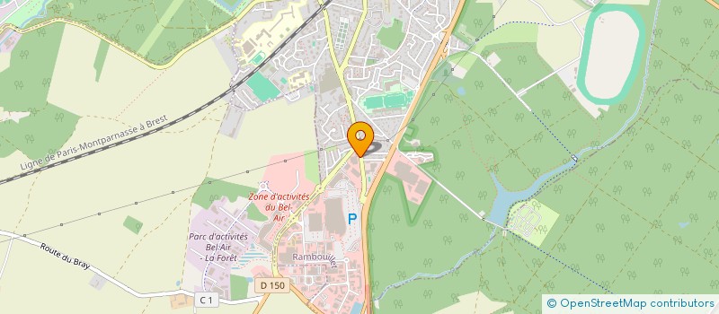 localisation de l'entreprise SCI 3M78  RAMBOUILLET