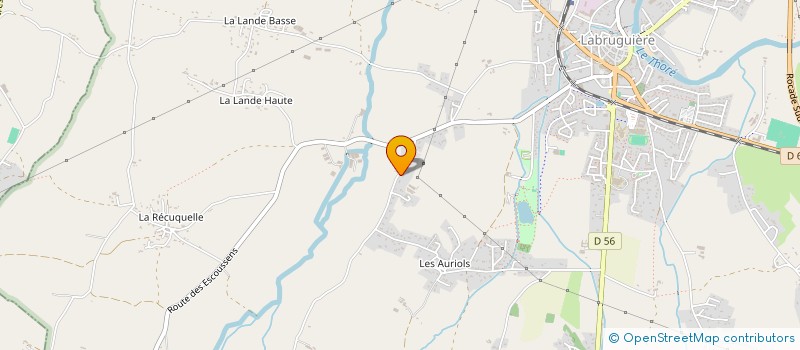 localisation de l'entreprise SCI 3MBVQ  LABRUGUIERE