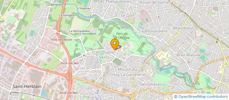 localisation de l'entreprise SCI 3MF  SAINT-HERBLAIN