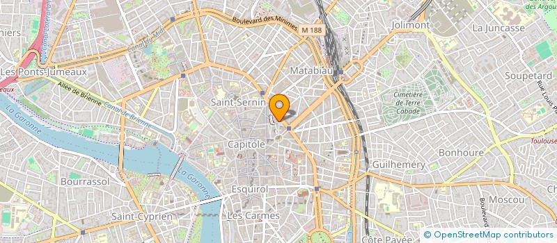 localisation de l'entreprise SCI 3MG à TOULOUSE