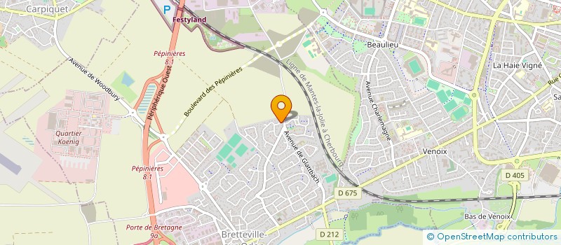 localisation de l'entreprise SCI 3MH  BRETTEVILLE-SUR-ODON