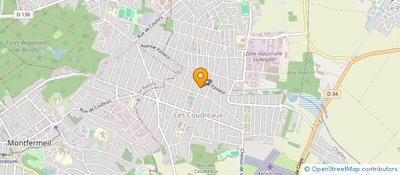 localisation de l'entreprise SCI 3MJ  CHELLES