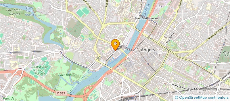 localisation de l'entreprise SCI 3ML à ANGERS