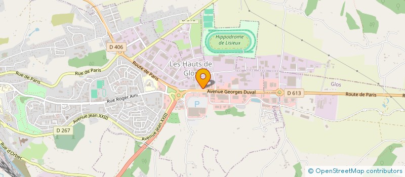 localisation de l'entreprise SCI 3ML à LISIEUX