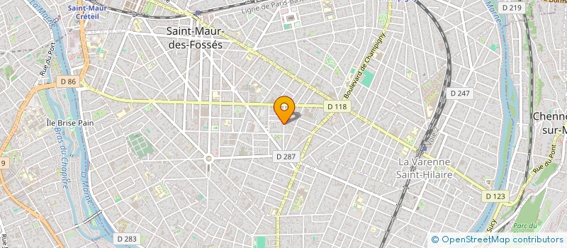 localisation de l'entreprise SCI 3N INVEST à SAINT-MAUR-DES-FOSSES