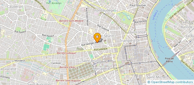 localisation de l'entreprise SCI 3N WILSON  BORDEAUX