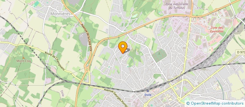 localisation de l'entreprise SCI 3P  FOUCHERANS