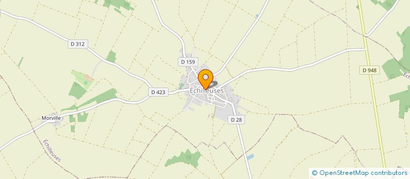 localisation de l'entreprise SCI 3P à ECHILLEUSES