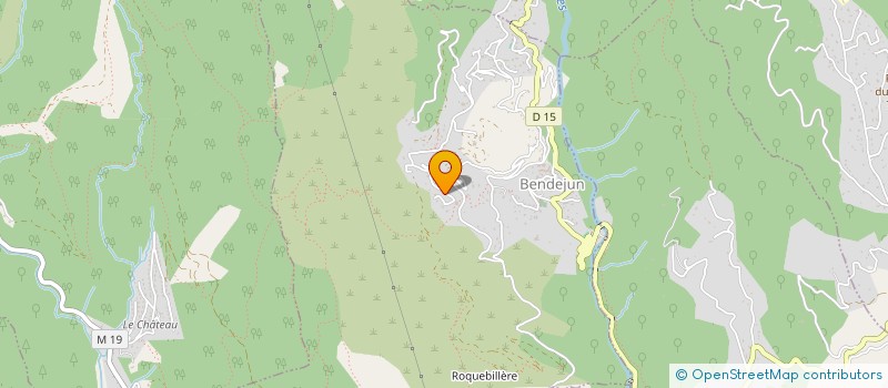 localisation de l'entreprise SCI 3P  BENDEJUN