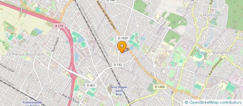 localisation de l'entreprise SCI 3PI à SAINT-PRIX