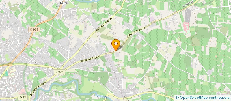 localisation de l'entreprise SCI 3PJ  CARPENTRAS