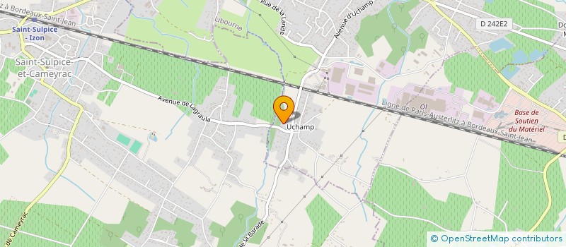 localisation de l'entreprise SCI 3PS  IZON