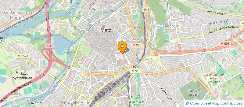 localisation de l'entreprise SCI 3RC  METZ