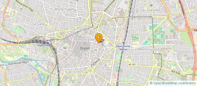 localisation de l'entreprise SCI 3RDL à DIJON
