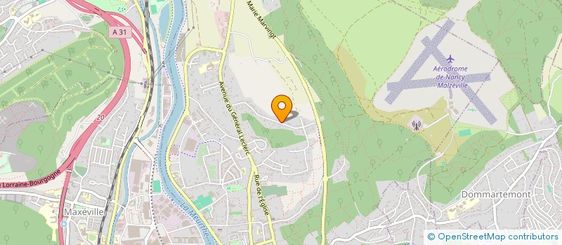 localisation de l'entreprise SCI 3RIM  MALZEVILLE