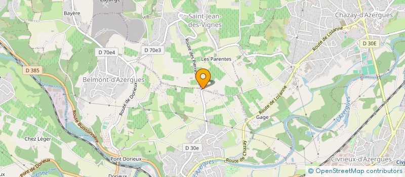 localisation de l'entreprise SCI 3RMD  LOZANNE