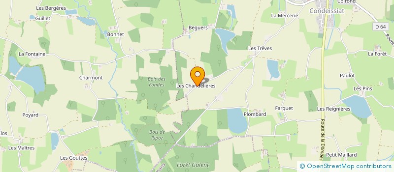 localisation de l'entreprise SCI 3RX  SANDRANS