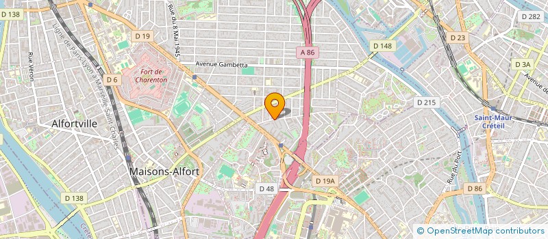 localisation de l'entreprise SCI 3S à MAISONS-ALFORT