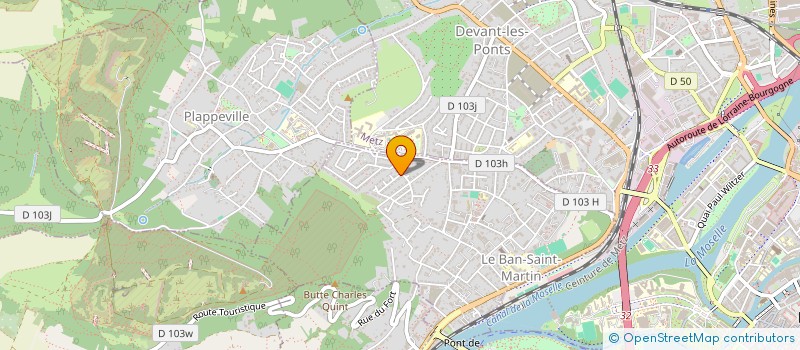 localisation de l'entreprise SCI 3S à LE BAN-SAINT-MARTIN