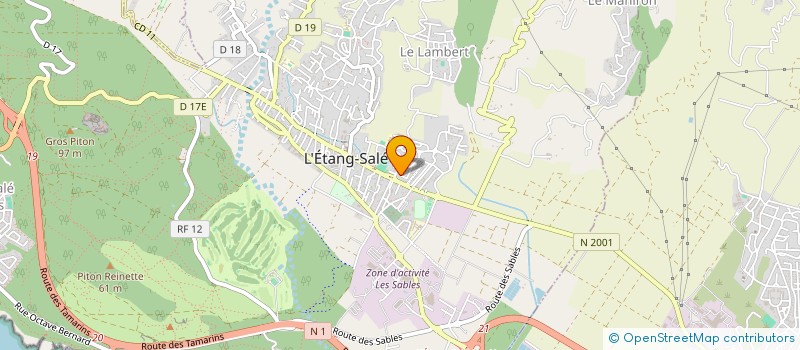 localisation de l'entreprise SCI 3S à L'ETANG-SALE
