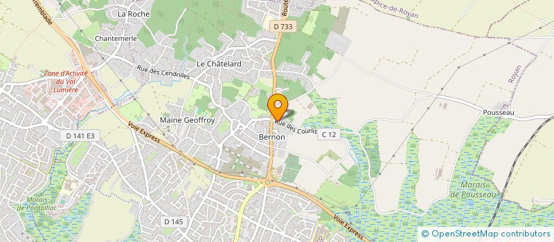 localisation de l'entreprise SCI 3S INVEST  ROYAN