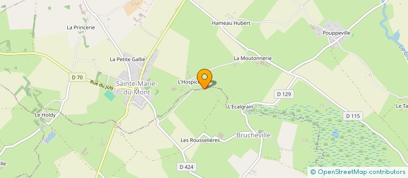 localisation de l'entreprise SCI 3SA à CARENTAN-LES-MARAIS