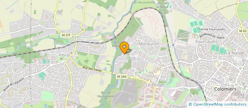 localisation de l'entreprise SCI 3SA à COLOMIERS