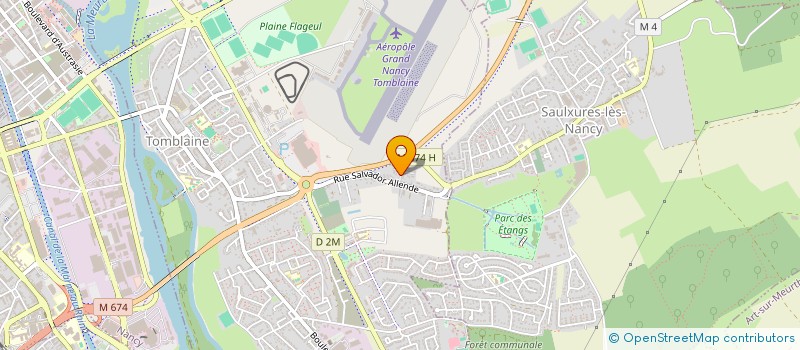 localisation de l'entreprise SCI 3SI  TOMBLAINE