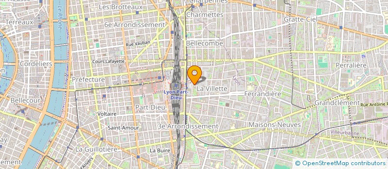 localisation de l'entreprise SCI 3SMARBOTTE PLAZA  LYON