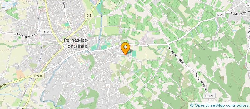 localisation de l'entreprise SCI 3SPG  PERNES-LES-FONTAINES