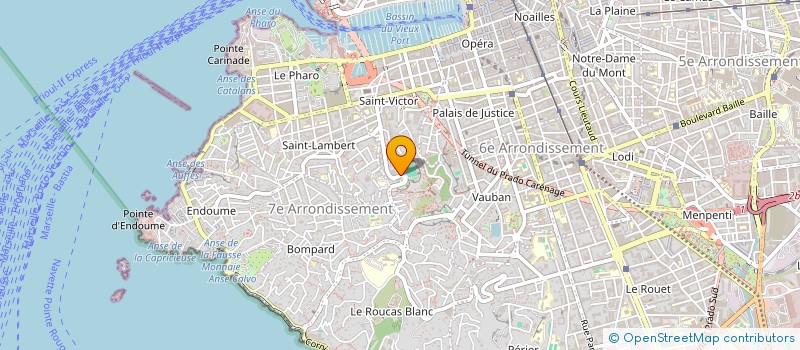 localisation de l'entreprise SCI 4 à MARSEILLE