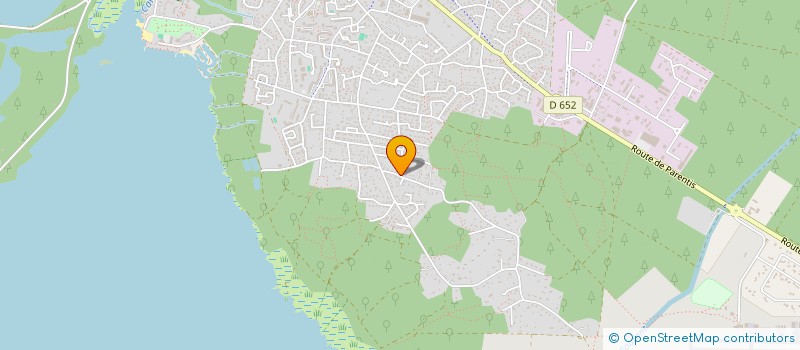 localisation de l'entreprise SCI 4.5.6.CERISE  BISCARROSSE