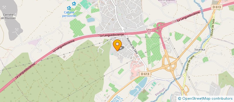 localisation de l'entreprise SCI 4 & 6 RUE DES FORAINS  POUSSAN