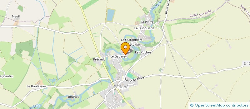 localisation de l'entreprise SCI 4-6 RUE DU MINAGE  BESSINES