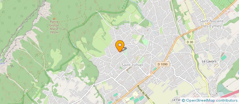 localisation de l'entreprise SCI 4 A à SAINT-ISMIER