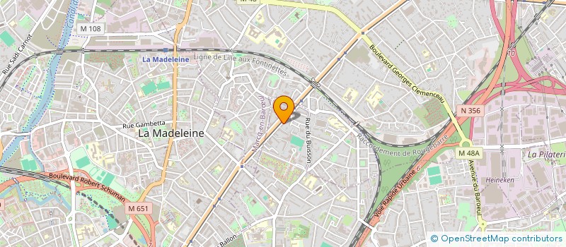 localisation de l'entreprise SCI 4 A à LILLE