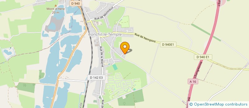 localisation de l'entreprise SCI 4 ASSE  CONCHIL-LE-TEMPLE