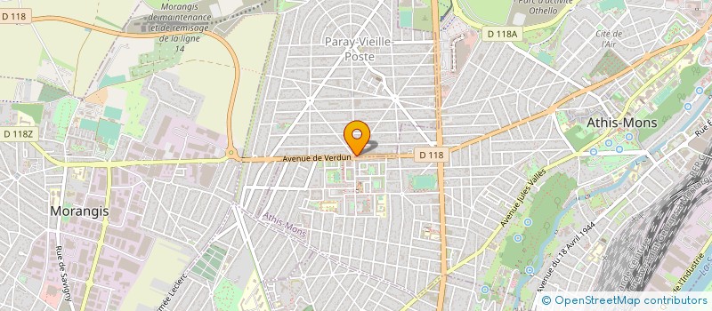localisation de l'entreprise SCI 4 AV ANATOLE FRANCE à PARAY-VIEILLE-POSTE