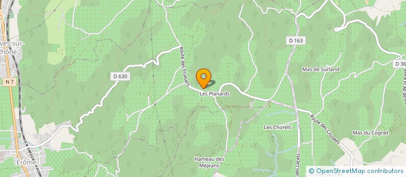 localisation de l'entreprise SCI 4 AVENUE BUISSONNET  EROME