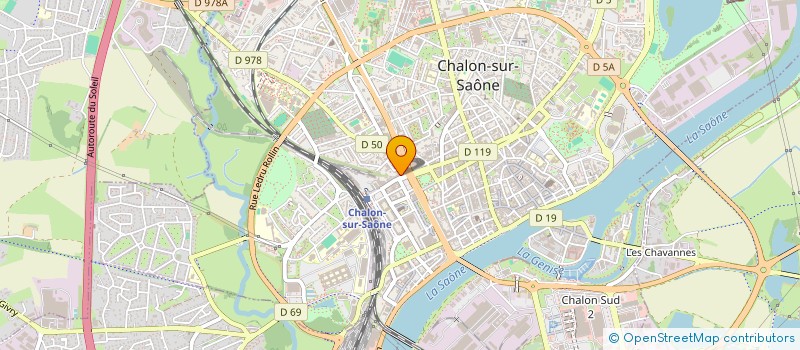 localisation de l'entreprise SCI 4 AVENUE JEAN JAURES à CHALON-SUR-SAONE
