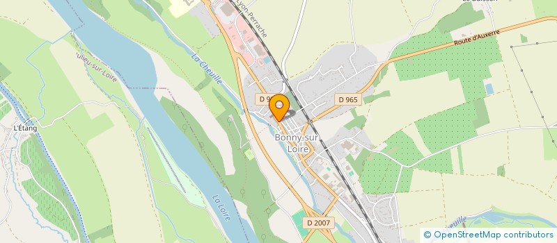 localisation de l'entreprise SCI 4 B à BATILLY-EN-PUISAYE