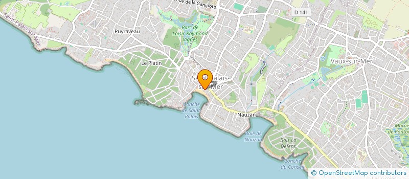 localisation de l'entreprise SCI 4 BD BONNE NOUVELLE A PARIS 10EME  SAINT-PALAIS-SUR-MER