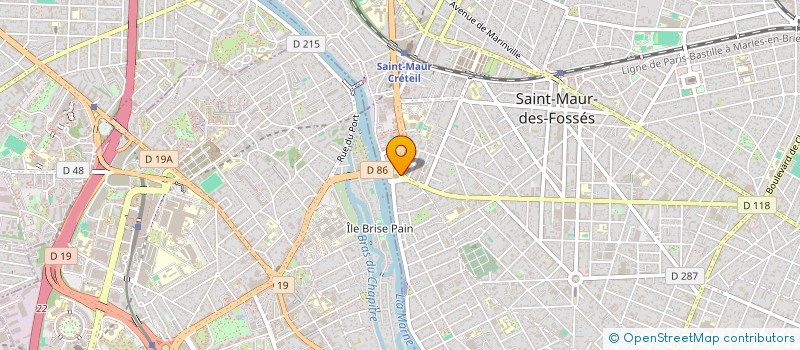 localisation de l'entreprise SCI 4 BD DE CRETEIL à SAINT-MAUR-DES-FOSSES