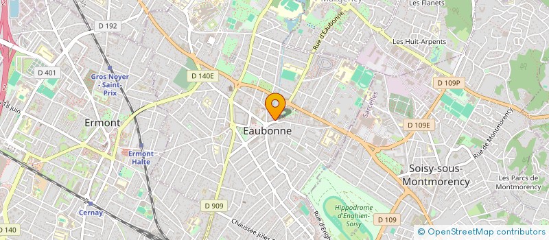 localisation de l'entreprise SCI 4 BIS AVENUE ALBERT 1ER à EAUBONNE