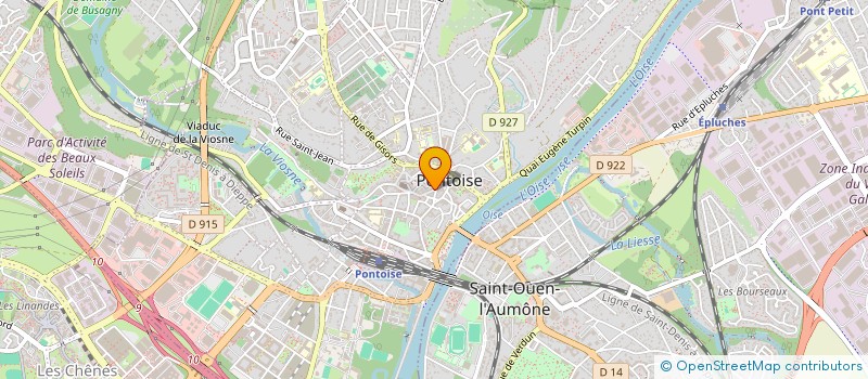 localisation de l'entreprise SCI 4 BIS R DE L'HOTEL DE VILLE  PONTOISE