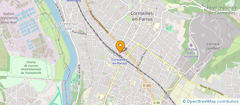 localisation de l'entreprise SCI 4 BOIELDIEU à CORMEILLES-EN-PARISIS