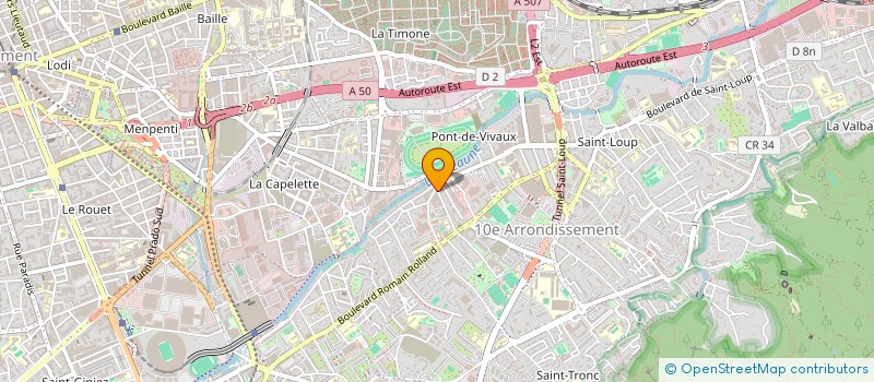 localisation de l'entreprise SCI 4 BOULEVARD ICARD à MARSEILLE