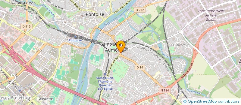 localisation de l'entreprise SCI 4.C. à SAINT-OUEN-L'AUMONE